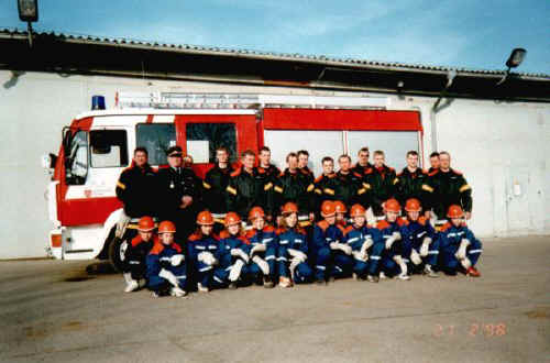 1998, Einsatzabteilung und Jugendfeuerwehr